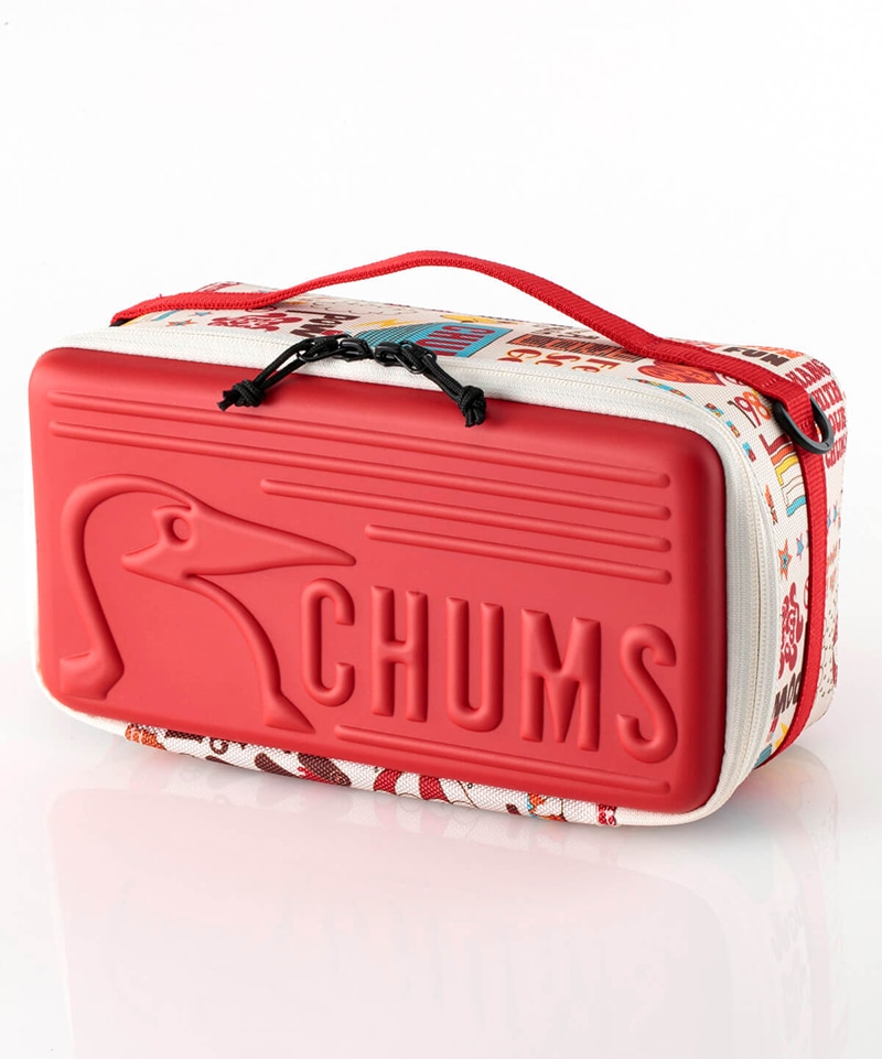 CHUMS BOOBY MULTI HARD CASE M RED / POWER OF LOVE